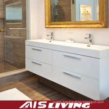 Laquer Matt Finish Bathroom Cabinets for House (AIS-B020)